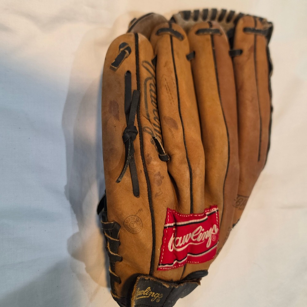 Rawlings Baseball Glove RSG130HB Adult 13 Inch Tan Good Fastback Basket Web